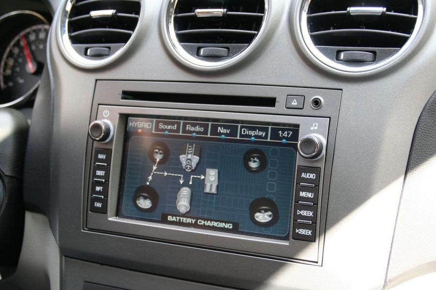 Детали интерьера Saturn Vue Green Line 2Mode Hybrid 2008 года  (фото 9 из 34)